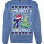 Huggy Playtime Wuggy Christmas Ugly Christmas Sweater Unisex Crewneck Graphic Sweatshirt