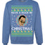 Have A Rockin' Christmas Funny Ugly Christmas Sweater Unisex Crewneck Graphic Sweatshirt