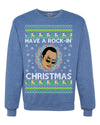 Have A Rockin' Christmas Funny Ugly Christmas Sweater Unisex Crewneck Graphic Sweatshirt