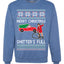 Cousin Eddie Merry Christmas Shitter's Full Ugly Christmas Sweater Unisex Crewneck Sweatshirt