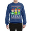 Santa Squad Friends  Ugly Christmas Sweater Unisex Crewneck Graphic Sweatshirt