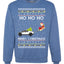 Ho Ho Ho Merry Cybertruck Funny Meme Merry Ugly Christmas Sweater Unisex Crewneck Graphic Sweatshirt