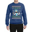Tis The Season To Get Riggity, Riggity Wrecked, Son! Anime Ugly Christmas Sweater Unisex Crewneck Graphic Sweatshirt