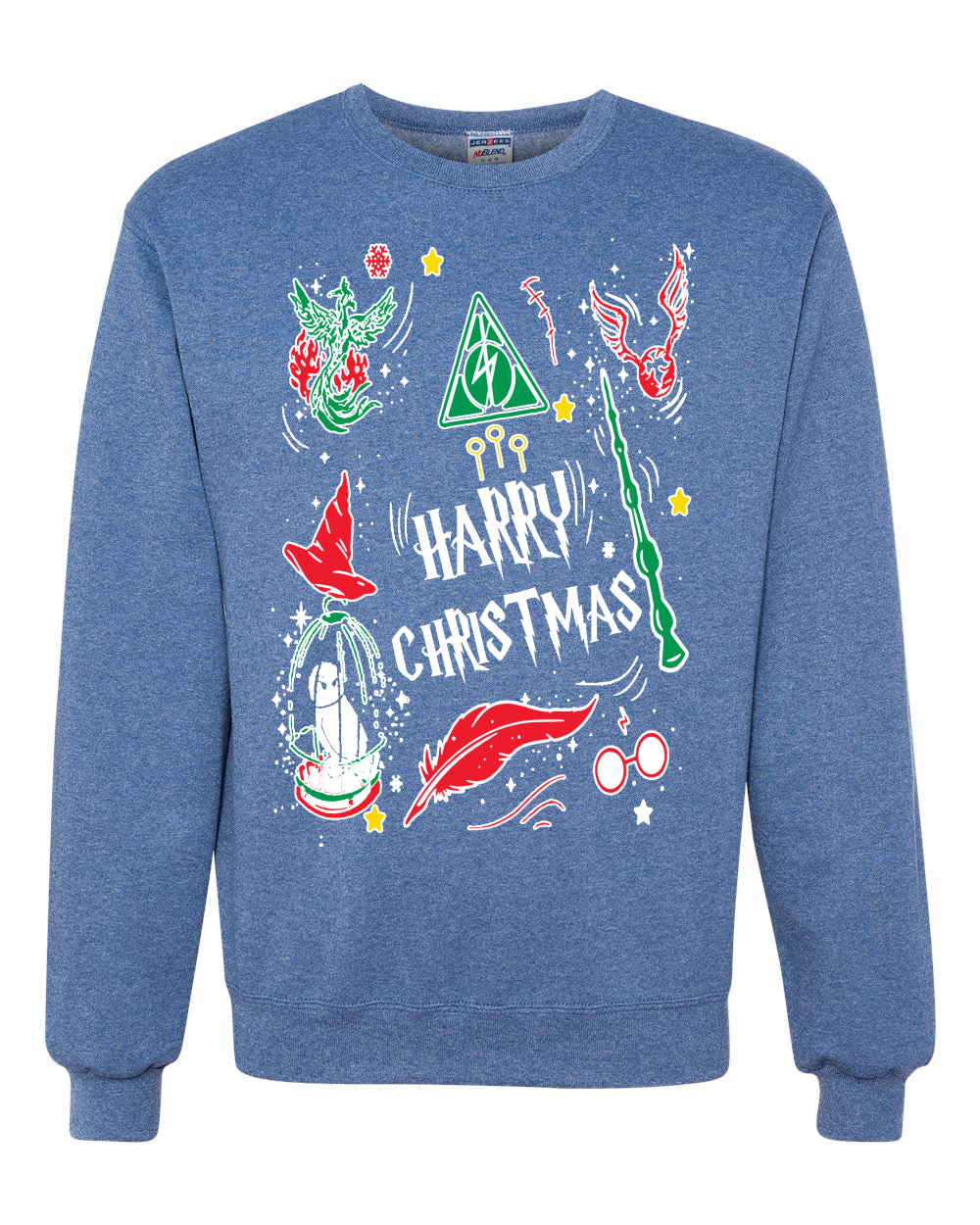 Harry Christmas Merry Ugly Christmas Sweater Unisex Crewneck Graphic Sweatshirt