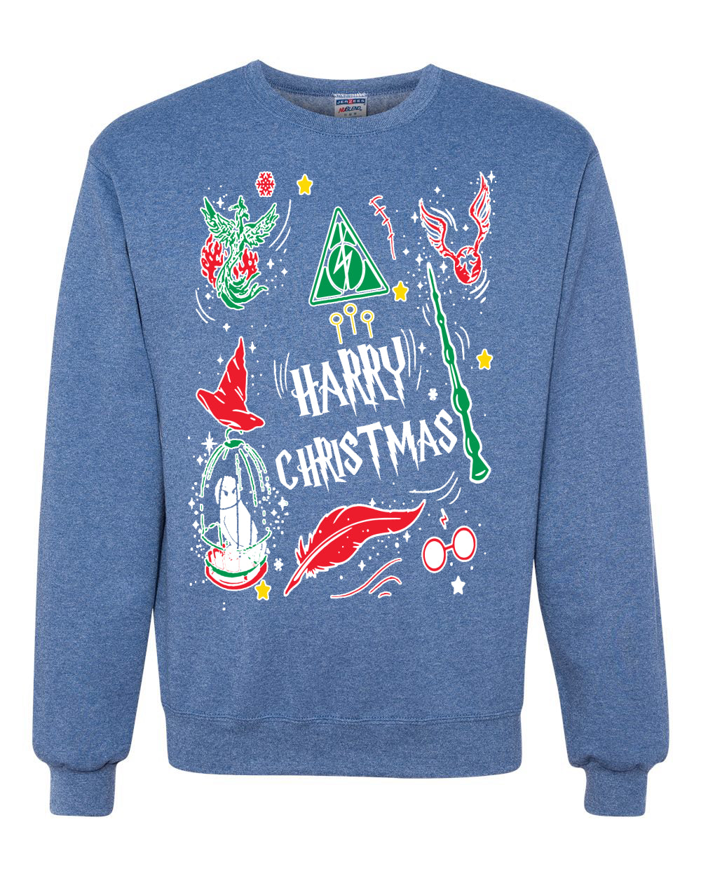 Harry Christmas Ugly Christmas Sweater Christmas Unisex Crewneck Graphic Sweatshirt