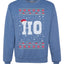 Christmas Ho Merry Ugly Christmas Sweater Unisex Crewneck Graphic Sweatshirt