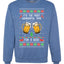 It's The Most Wonderful Time for a Beer Merry Ugly Christmas Sweater Unisex Crewneck Graphic Sweatshirt