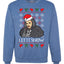 Let It Snow Jon Snow Full Color GoT Merry Ugly Christmas Sweater Unisex Crewneck Graphic Sweatshirt