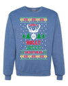 Have A Holly Jolly Christmas Merry Ugly Christmas Sweater Unisex Crewneck Graphic Sweatshirt