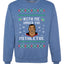 Kith Me Under The Mithletoe | Lisp Merry Ugly Christmas Sweater Unisex Crewneck Graphic Sweatshirt