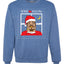 Home Malone White Ugly Christmas Sweater Unisex Crewneck Sweatshirt
