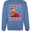 Will Smith Fresh Prince Of Bel Air  Christmas Xmas Candy Cane Ugly Christmas Sweater Unisex Crewneck Sweatshirt