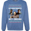 Hey Forgetabout Mery Christmas Ugly Christmas Sweater Unisex Crewneck Graphic Sweatshirt