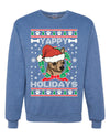 Yappy Holidays Christmas Unisex Crewneck Graphic Sweatshirt