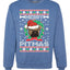 Merry Pitmas  Merry Ugly Christmas Sweater Unisex Crewneck Graphic Sweatshirt
