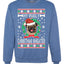 My Pugly Christmas Sweater Christmas Unisex Crewneck Graphic Sweatshirt
