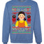 Red Light Squid Game Xmas Ugly Christmas Sweater Unisex Crewneck Sweatshirt
