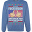 Fuck Biden and Fuck You For Voting For Him  Merry Ugly Christmas Sweater Unisex Crewneck Graphic Sweatshirt