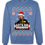 Let's Go Brandon Leo Laughing Meme  Merry Ugly Christmas Sweater Unisex Crewneck Graphic Sweatshirt