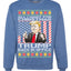 All I Want For Christmas is Trump Back In Office  Merry Ugly Christmas Sweater Unisex Crewneck Graphic Sweatshirt