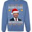 DeSantis Claus Merry Ugly Christmas Sweater Unisex Crewneck Graphic Sweatshirt
