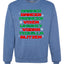 Drunken Reindeer Christmas Unisex Crewneck Graphic Sweatshirt