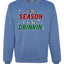 Tis' the Season To Be Drinkin' Christmas Unisex Crewneck Graphic Sweatshirt