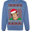 Office Phyllis Navidad Happy Holiday Ugly Christmas Sweater Unisex Crewneck Sweatshirt