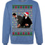 Will Slapping Chris Wife Joke Award Show Meme Parody  Ugly Christmas Sweater Unisex Crewneck Graphic Sweatshirt
