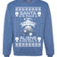 Santa Is Fake Aliens Are Real Ugly Christmas Sweater Unisex Crewneck Sweatshirt