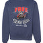 Free Sleigh Rides Warm Blankets & Hot Cocoa  Merry Christmas Unisex Crewneck Graphic Sweatshirt