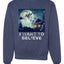 I Want To Believe  Merry Christmas Unisex Crewneck Graphic Sweatshirt