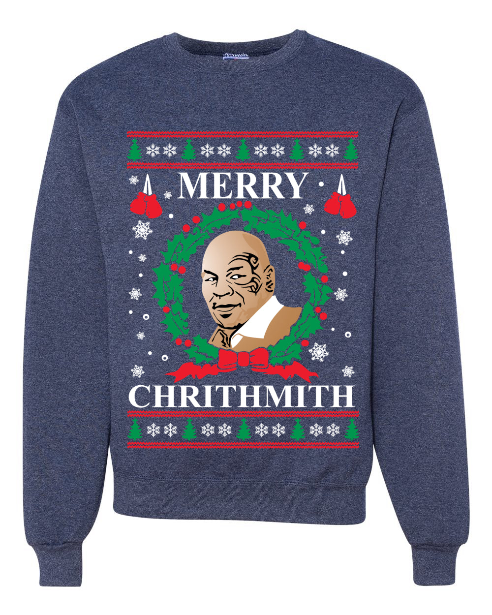 Merry Chrithmith Merry Ugly Christmas Sweater Unisex Crewneck Graphic Sweatshirt