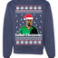 Sweet Christmas Ugly Christmas Sweater Unisex Crewneck Graphic Sweatshirt