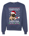 Merry PMerry Ugly Christmas Merry Ugly Christmas Sweater Unisex Crewneck Graphic Sweatshirt