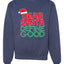 Dear Santa Define Good Merry Christmas Unisex Crewneck Graphic Sweatshirt