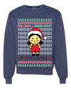 Red Light Green Light Ugly Christmas Sweater Unisex Crewneck Graphic Sweatshirt