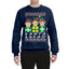 Santa Squad Friends  Ugly Christmas Sweater Unisex Crewneck Graphic Sweatshirt