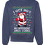 I Got Ho's in Different Area Codes Funny Santa Xmas Merry Ugly Christmas Sweater Unisex Crewneck Graphic Sweatshirt