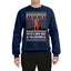 Joker Put on a Happy Face for Christmas  Ugly Christmas Sweater Unisex Crewneck Graphic Sweatshirt