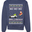 Ho Ho Ho Merry Cybertruck Funny Meme Merry Ugly Christmas Sweater Unisex Crewneck Graphic Sweatshirt