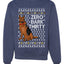 Zero Bark Thirty Funny Dog Xmas Merry Ugly Christmas Sweater Unisex Crewneck Graphic Sweatshirt