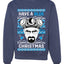 Have a Blue Christmas Walter Breaking TV Christmas Ugly Christmas Sweater Unisex Crewneck Graphic Sweatshirt