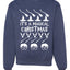 It's A Magical Christmas Wizard Merry Ugly Christmas Sweater Unisex Crewneck Graphic Sweatshirt