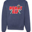 Mommy Elf Merry Christmas Unisex Crewneck Graphic Sweatshirt
