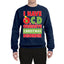 I Have OCD Obsessive Merry Christmas Disorder Xmas Ornament Merry Christmas Unisex Crewneck Graphic Sweatshirt