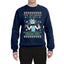 Tis The Season To Get Riggity, Riggity Wrecked, Son! Anime Ugly Christmas Sweater Unisex Crewneck Graphic Sweatshirt