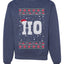 Christmas Ho Merry Ugly Christmas Sweater Unisex Crewneck Graphic Sweatshirt