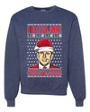 I Declare Christmasss Michael Scott Office Tv Merry Ugly Christmas Sweater Unisex Crewneck Graphic Sweatshirt