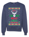 Have A Holly Jolly Christmas Merry Ugly Christmas Sweater Unisex Crewneck Graphic Sweatshirt